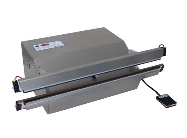 真空封口包裝機(jī)（脈沖式），用于密封柔性袋子。