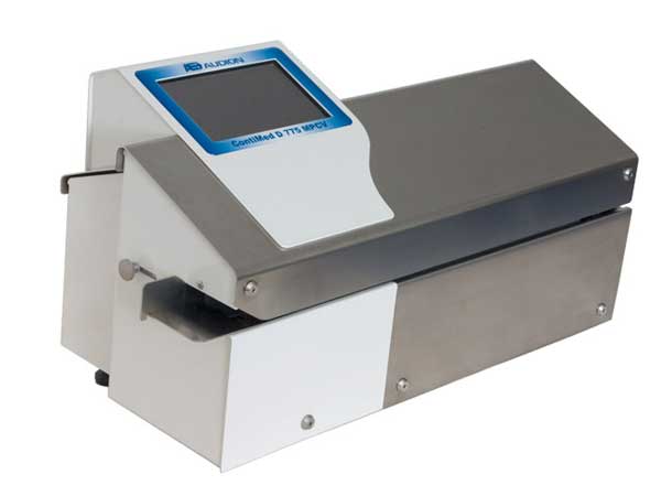 先進(jìn)的連續(xù)式醫(yī)用封口機(jī)，用于密封和打印醫(yī)用滅菌袋。