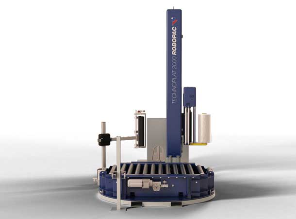 全自動(dòng)纏繞膜包裝機(jī)，高度自動(dòng)化的纏繞包裝機(jī)器！