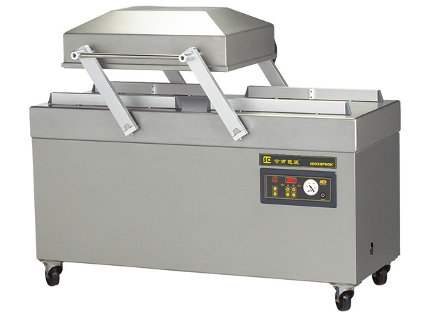 雙真空室封口機(jī)中最小的，真空泵 63 m3/h，完全可定制